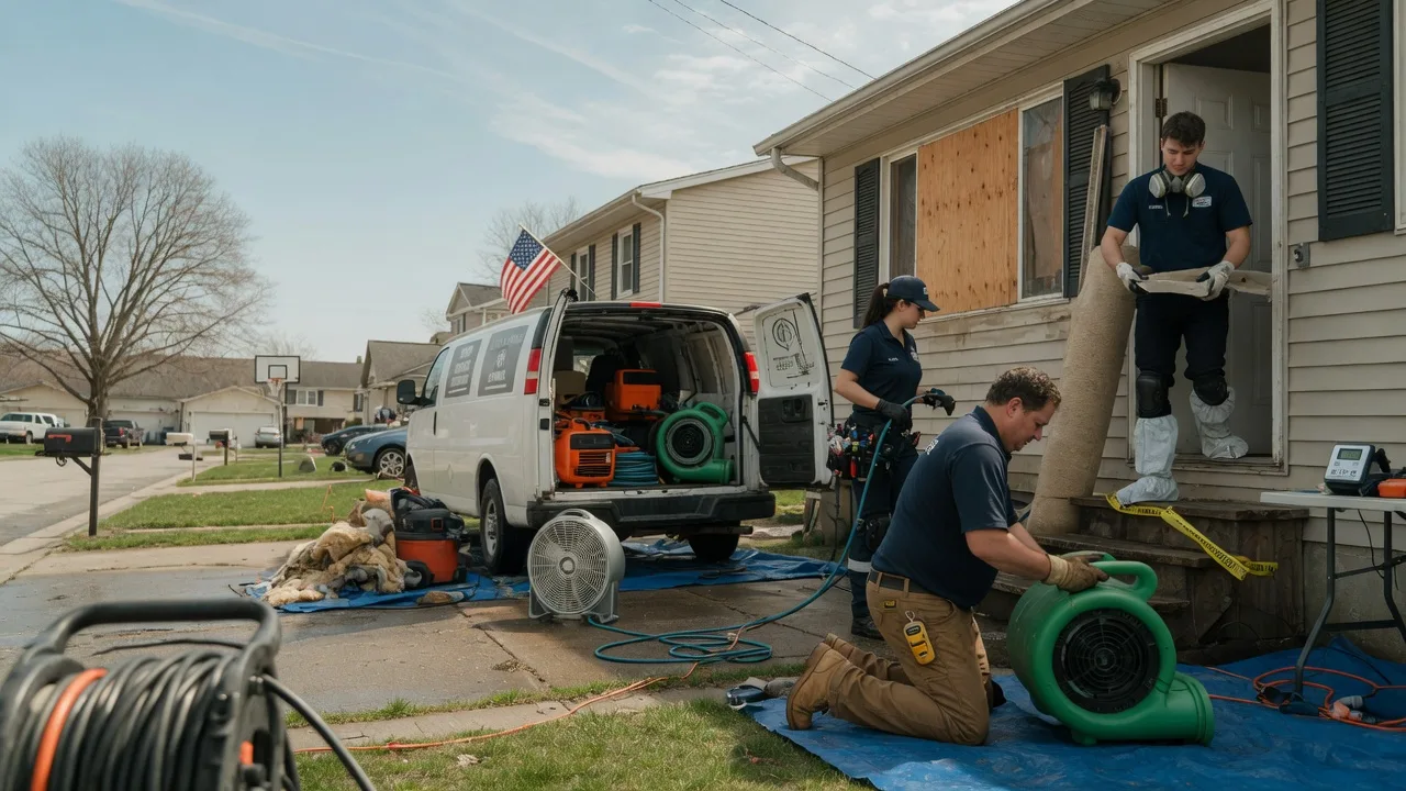 Water Damage Restoration in Carmine, TX near me